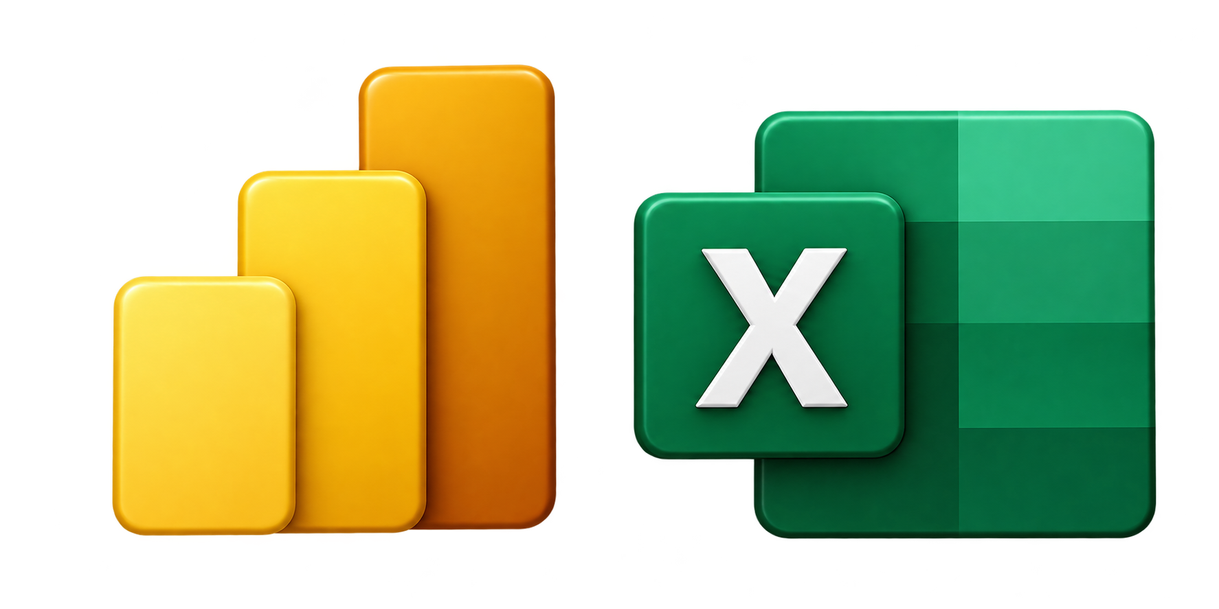 Power BI & Excel logo